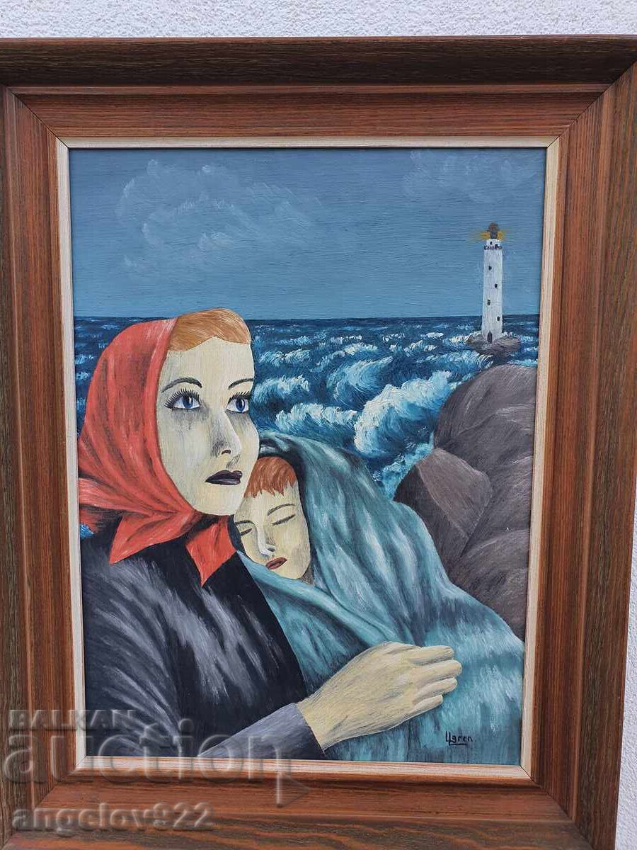 Pictura in ulei originala pe panza!!! - 5 Pictura in ulei originala pe panza!!! - 5