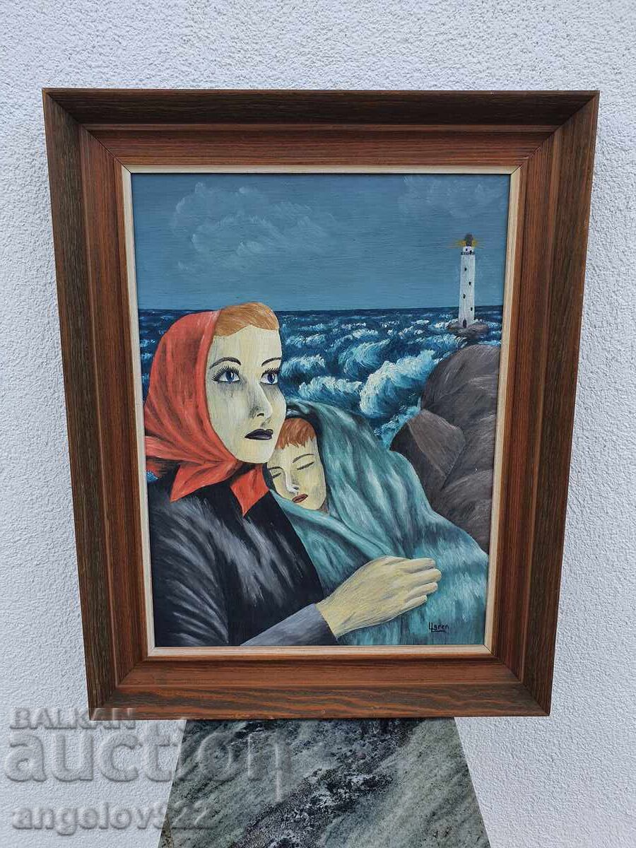 Pictura in ulei originala pe panza!!! Pictura in ulei originala pe panza!!!