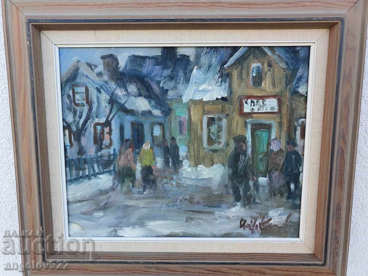 Auction Original oil painting on canvas!!! Auction Original oil painting on canvas!!!