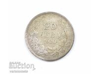20 leva 1930 argint - Bulgaria Centrală › Țarul Boris III