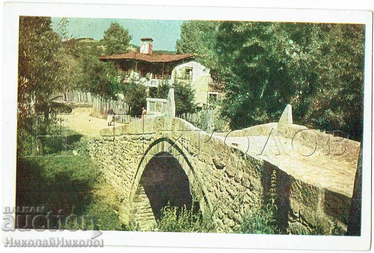 ΠΑΛΙΑ ΚΑΡΤΑ ΚΟΠΡΙΒΣΙΤΣΑ Η ΓΕΦΥΡΑ "ΤΟ ΠΡΩΤΟ ΤΟΥΦΕΚΙ" Ε605