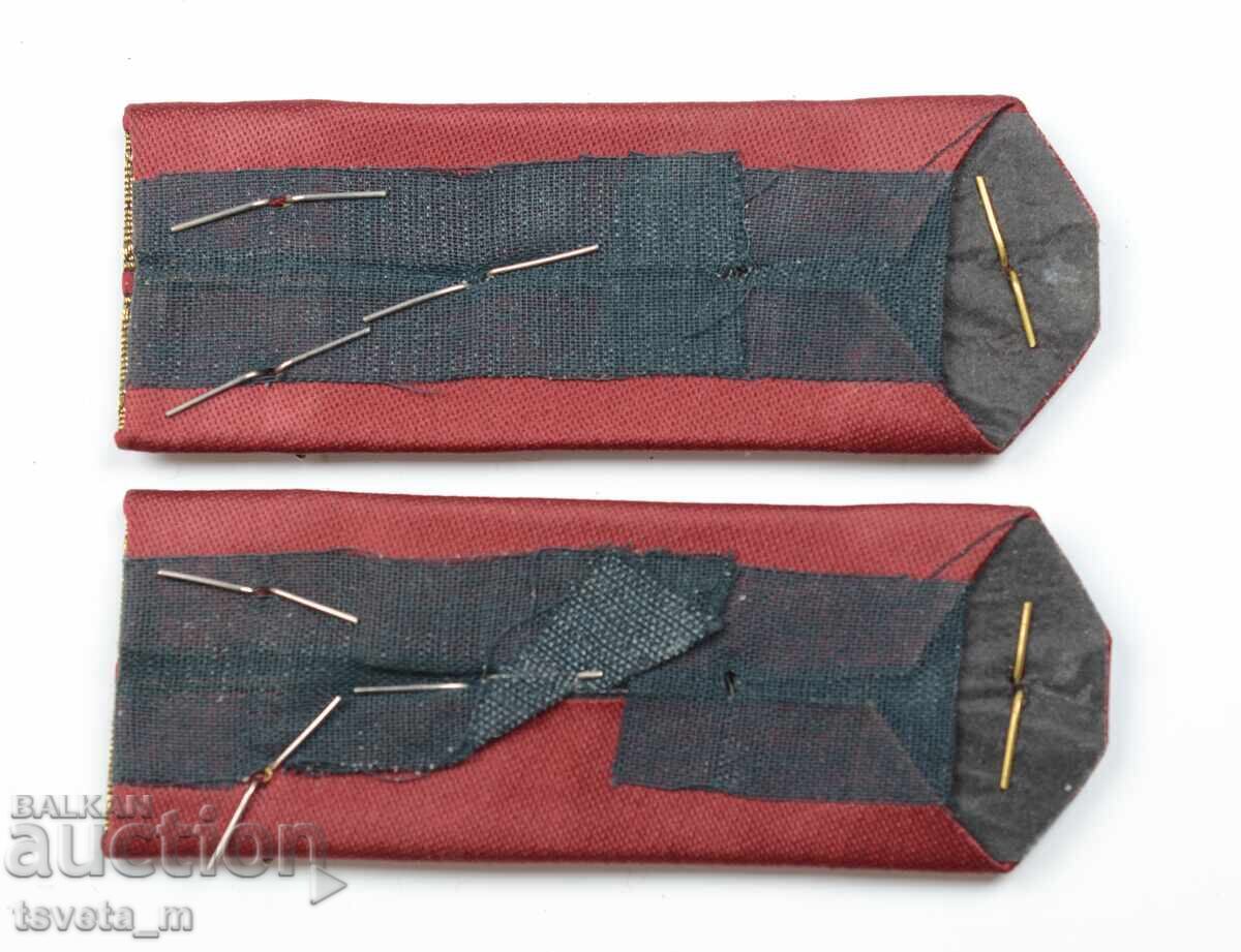 Shoulder boards of Senior Lieutenant, BA with price 9.00 BGN | € 4.60 Shoulder boards of Senior Lieutenant, BA with price 9.00 BGN | € 4.60