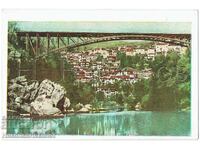 ΠΑΛΙΑ ΚΑΡΤ ΠΟΣΤΑΛ ΒΕΛΙΚΟ ΤΙΡΝΟΒΟ ΣΤΑΜΠΟΛΟΒΙ ΓΕΦΥΡΙ ΚΑΙ ΓΙΑΝΤΡΑ Ε607