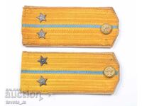Lieutenant BNA Shoulder Boards, Wounded, Socialist