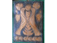 Old pan - copper foil