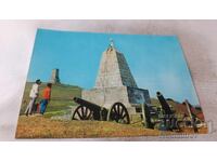 Postcard Russian Monument on Stoletov Peak 1972