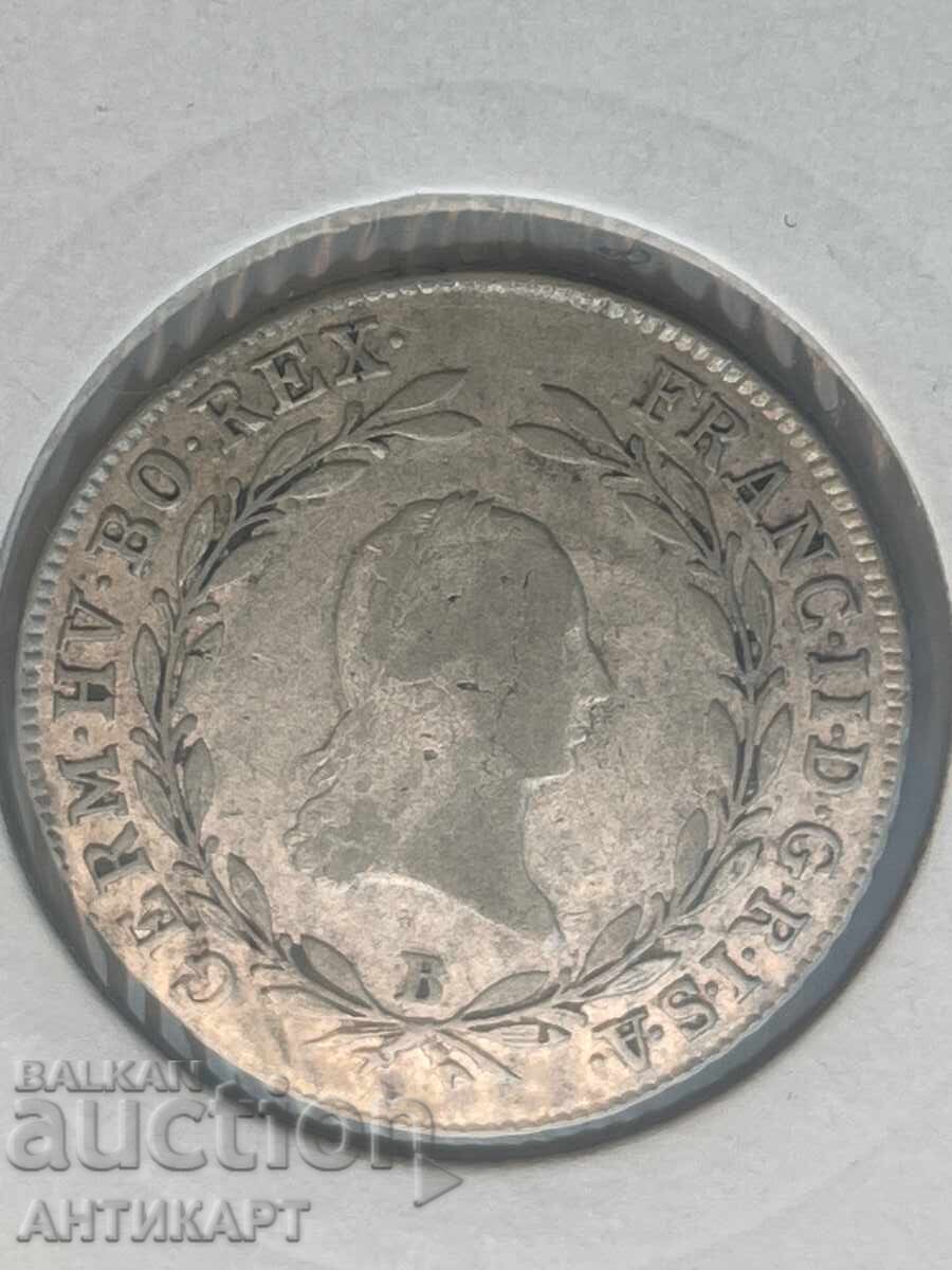 рядка сребърна монета Австрия 20 кройцера 1804 с цена 36.00 лв. | € 18.41 рядка сребърна монета Австрия 20 кройцера 1804 с цена 36.00 лв. | € 18.41