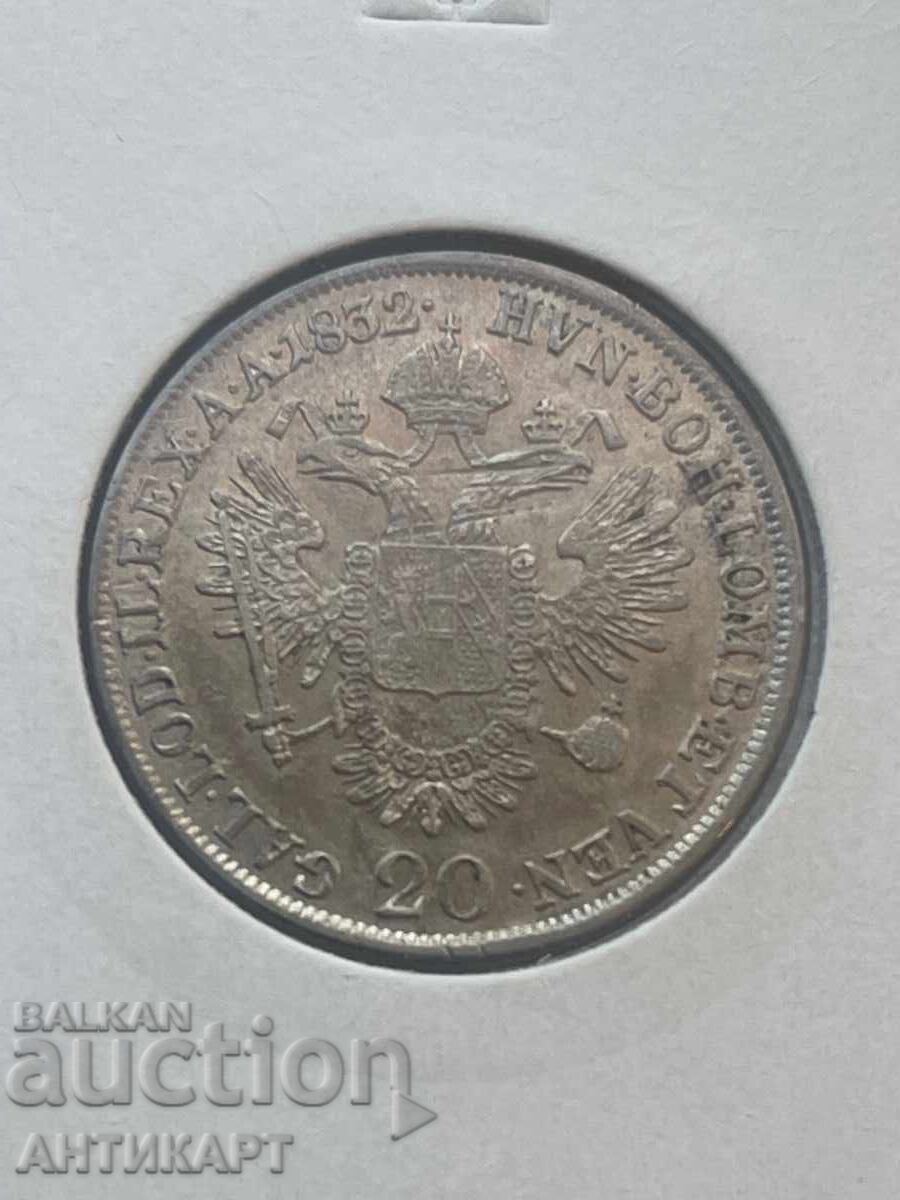 Silver coin Austria 20 Kreuzer 1832