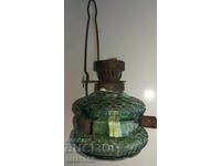 Glass kerosene lamp, antique