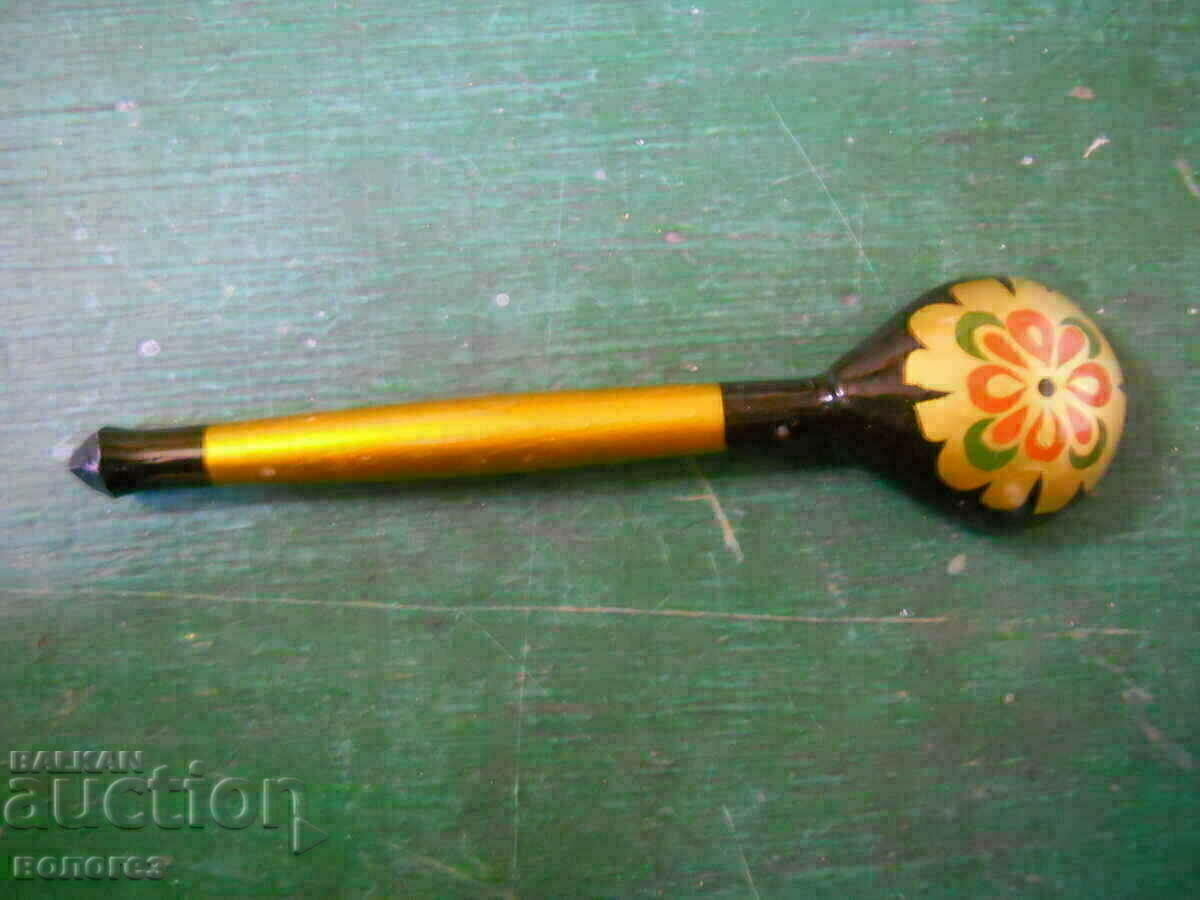 Σετ ξύλινων κουταλιών "Khokhloma" - ΕΣΣΔ (ζωγραφισμένο στο χέρι) με τιμή 18.00 BGN | € 9.20