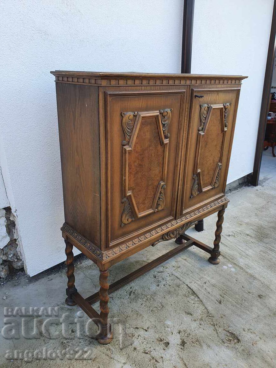 Красив винтидж дървен скрин масив!!! - 5 Красив винтидж дървен скрин масив!!! - 5