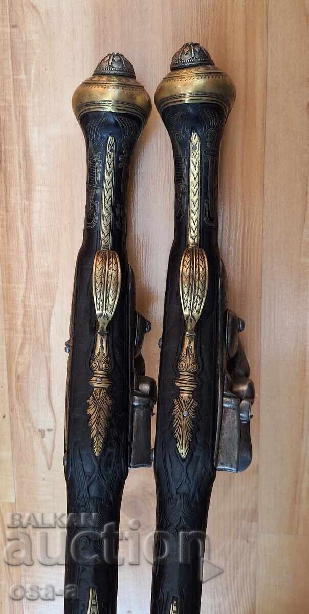 Διπλό σετ πιστόλια πιστόλι πιστόλι ρεβόλβερ μπούλι σισάνε - 12