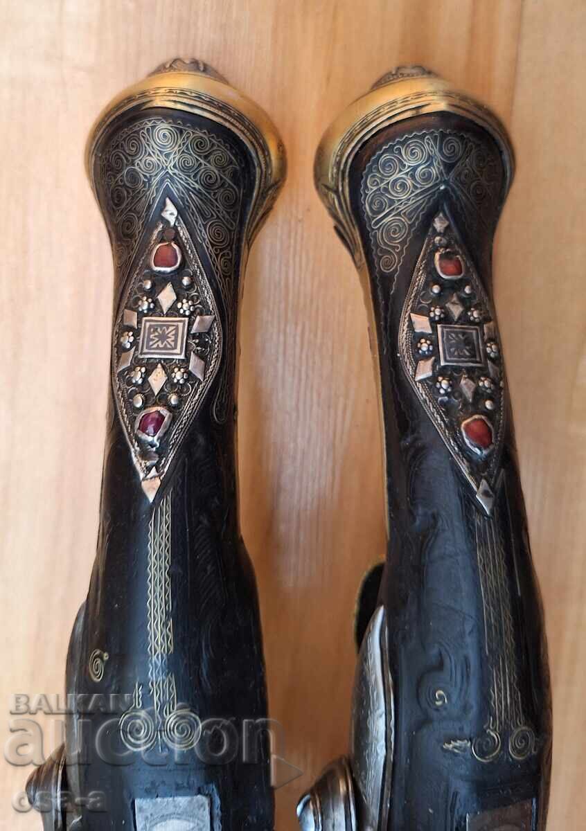 Διπλό σετ πιστόλια πιστόλι πιστόλι ρεβόλβερ μπούλι σισάνε - 13