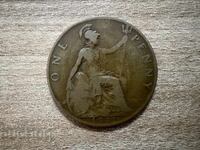 Великобритания - 1 пени (1911)