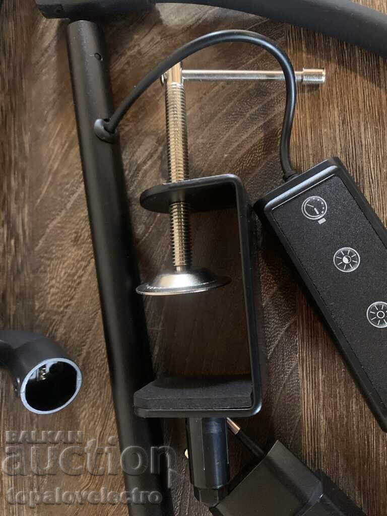 Δημοπρασία ΝΕΟ! LED Επιτραπέζιο Φωτιστικό, 40 εκ 12 W, ρυθμιζόμενο, σφιγκτήρας για