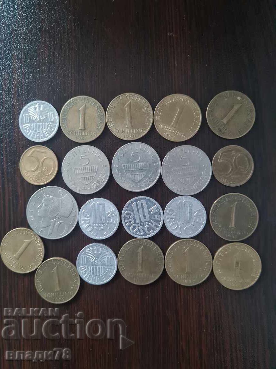 Auction  Lot Austria coins