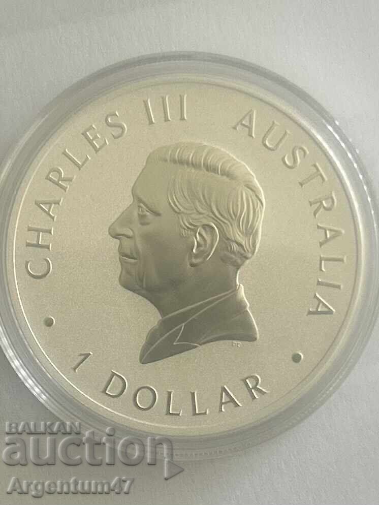 Delivery of SILVER 1 OZ 2025 AUSTRALIA - Kookaburra