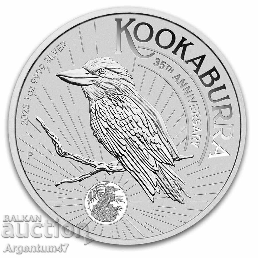 SILVER 1 OZ 2025 AUSTRALIA - Kookaburra