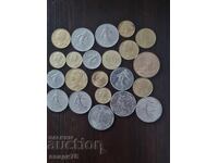 O mulțime de monede Franța