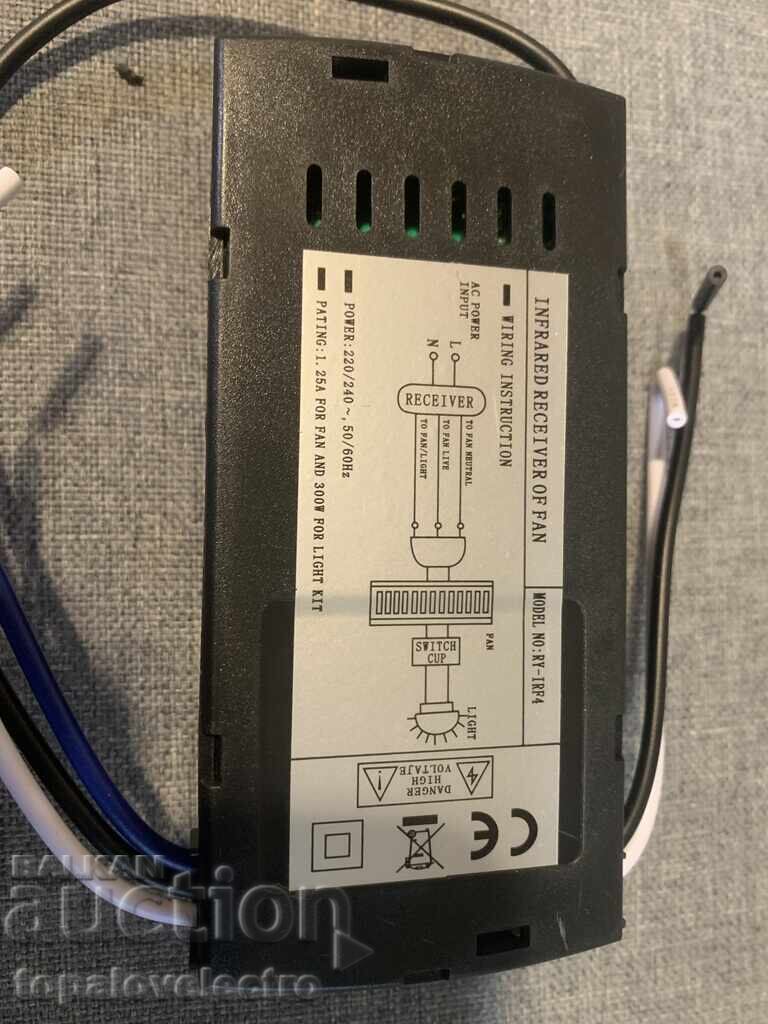 Παράδοση ΝΕΟ! Universal τηλεχειριστήριο για ανεμιστήρα οροφής, με δέκτη