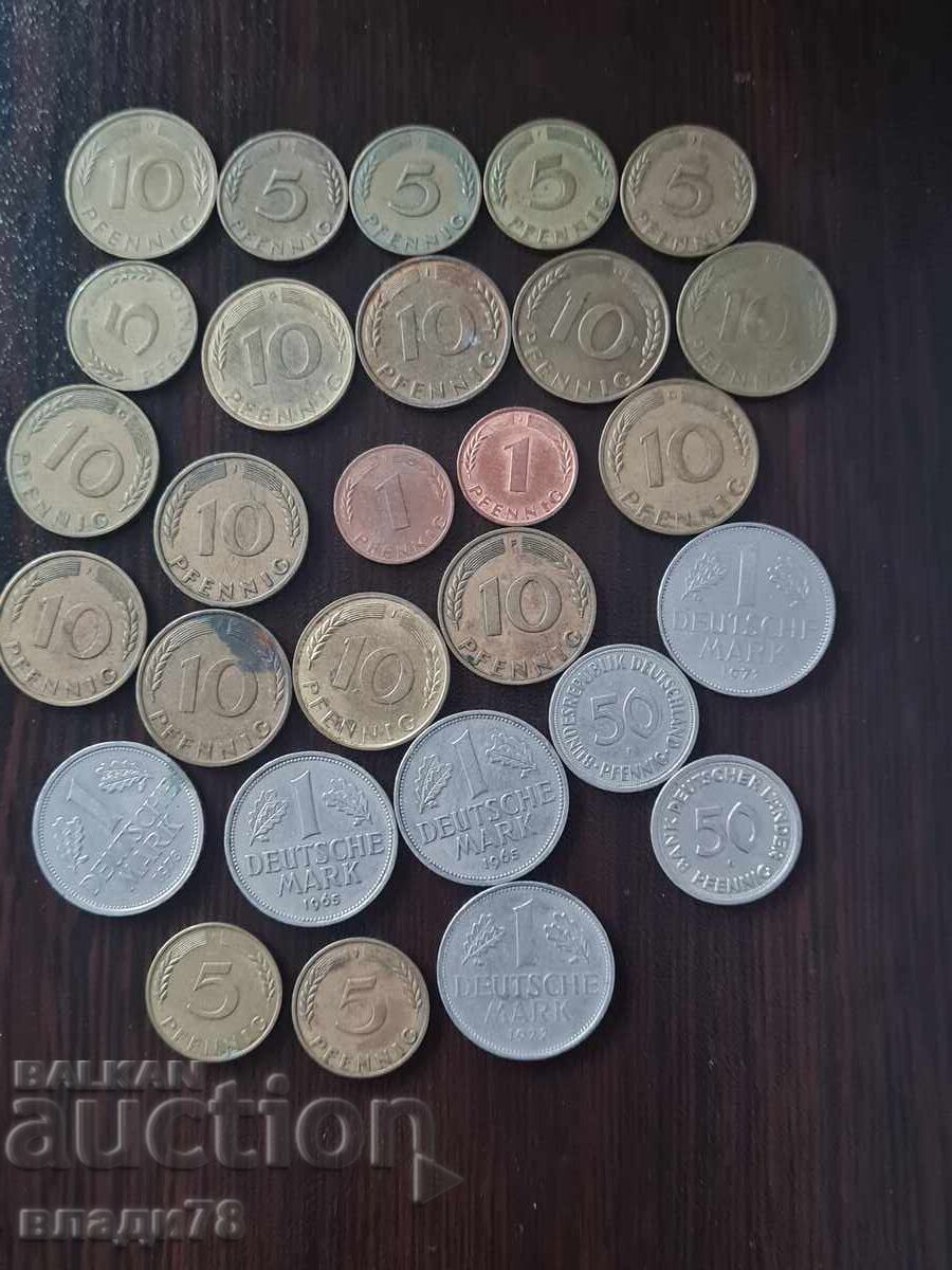 Lot of coins Germany