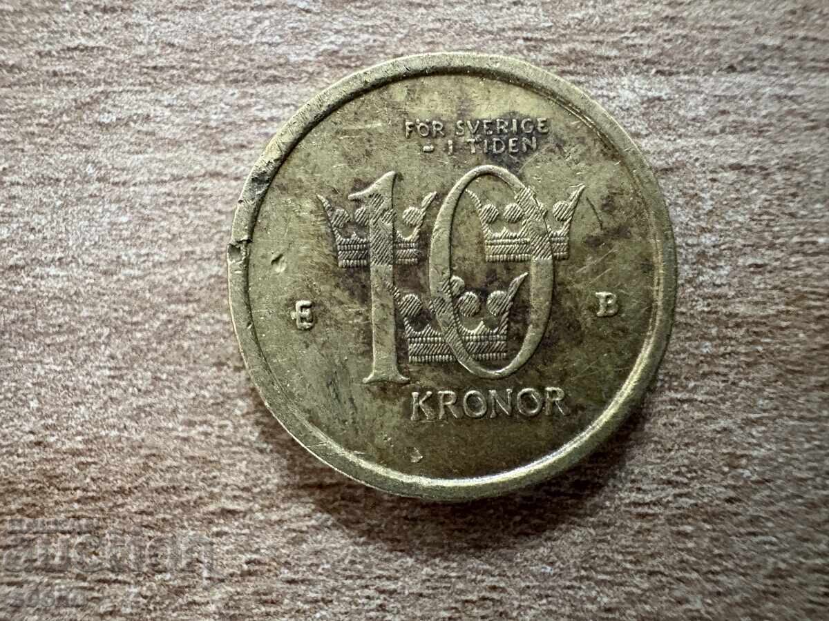 Sweden - 10 Kronor (2002)