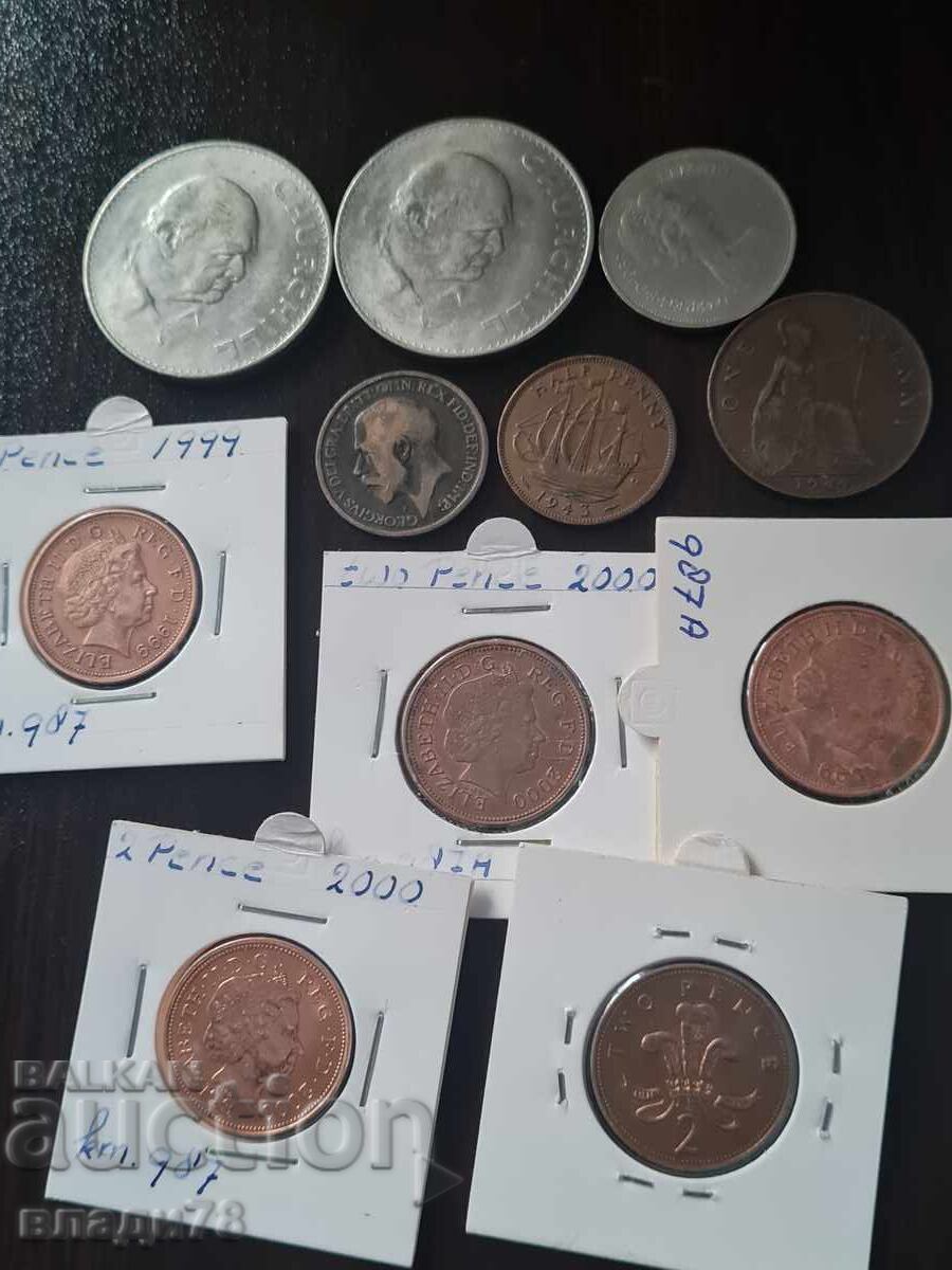 Lot coins UK with price 0.01 BGN | € 0.01 Lot coins UK with price 0.01 BGN | € 0.01