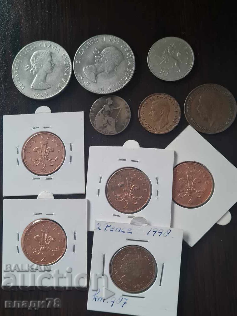 Lot coins UK - 5 Lot coins UK - 5
