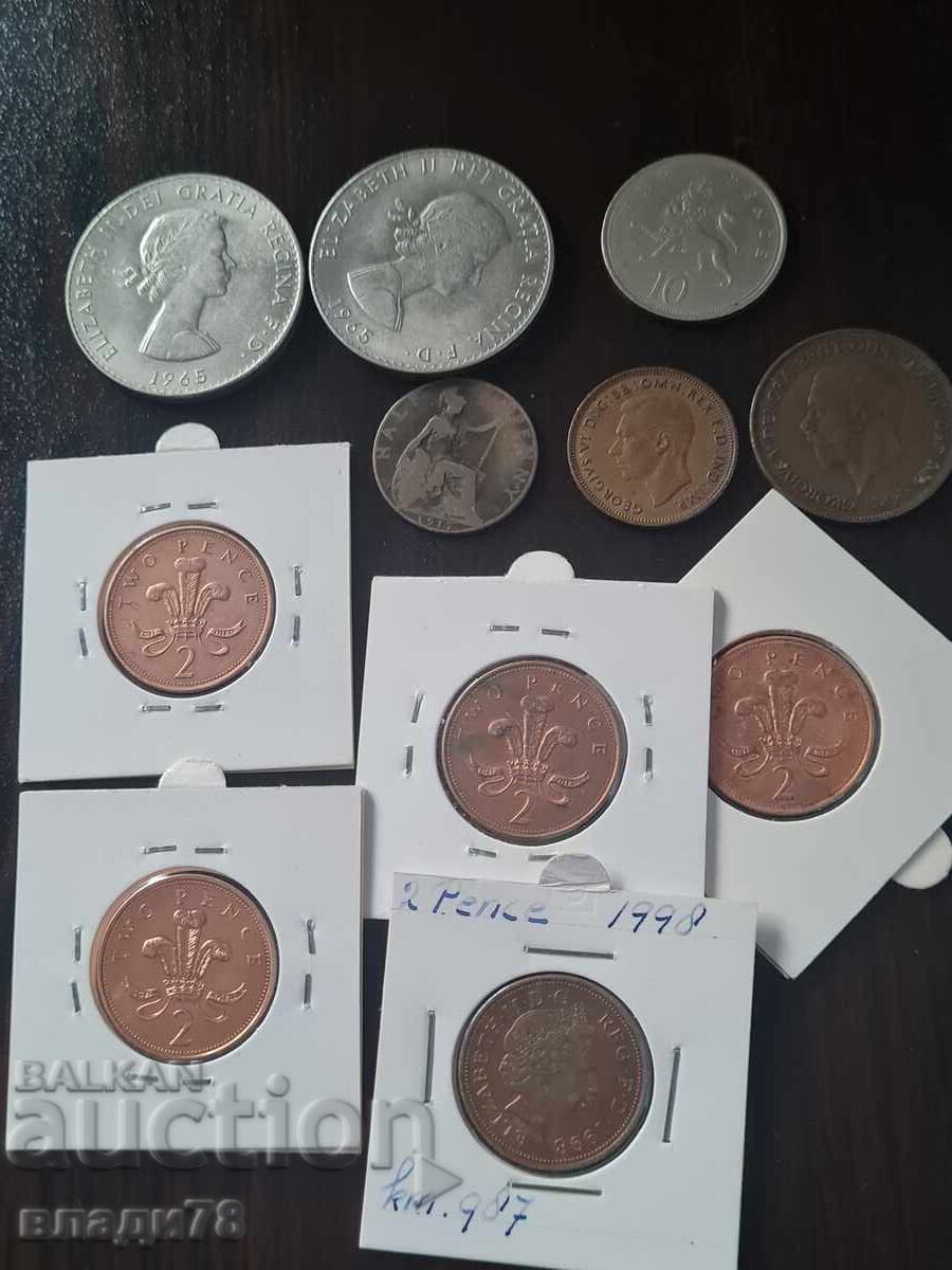 Lot coins UK - 6 Lot coins UK - 6