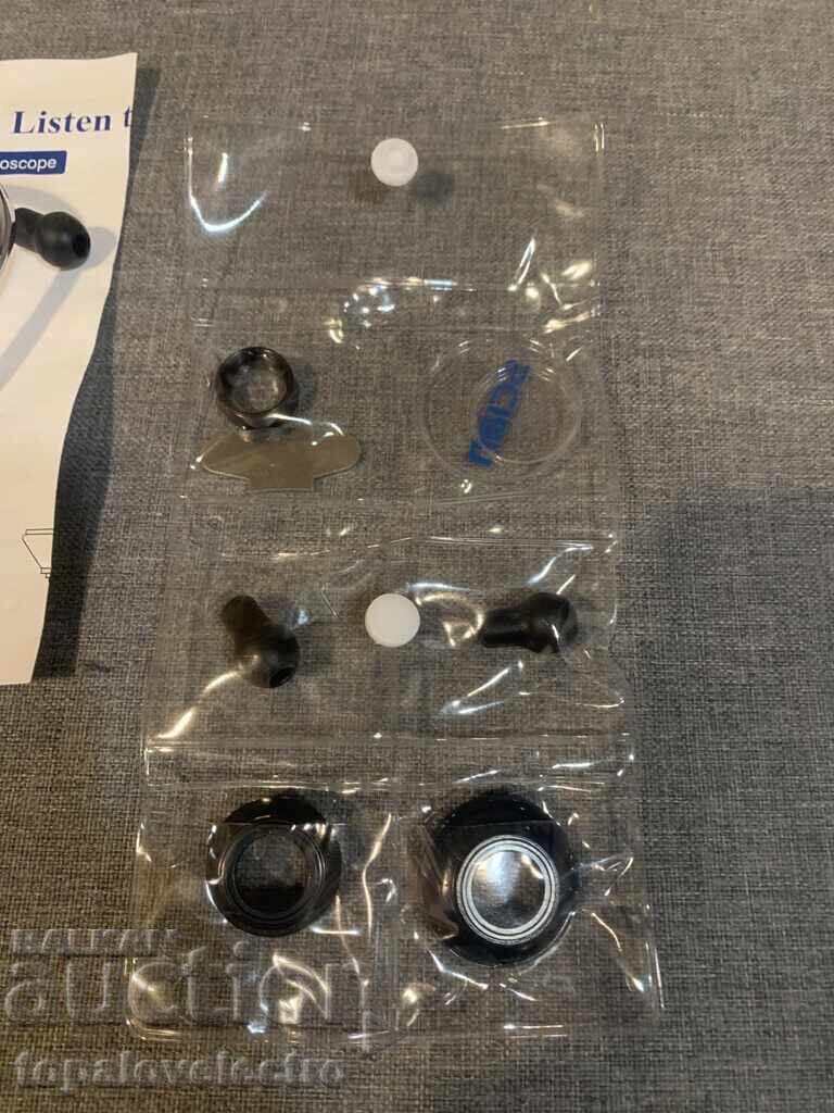 ΝΕΟ! Επαγγελματικό στηθοσκόπιο 5-σε-1 Sprague Rappaport, για ενήλικες - 6