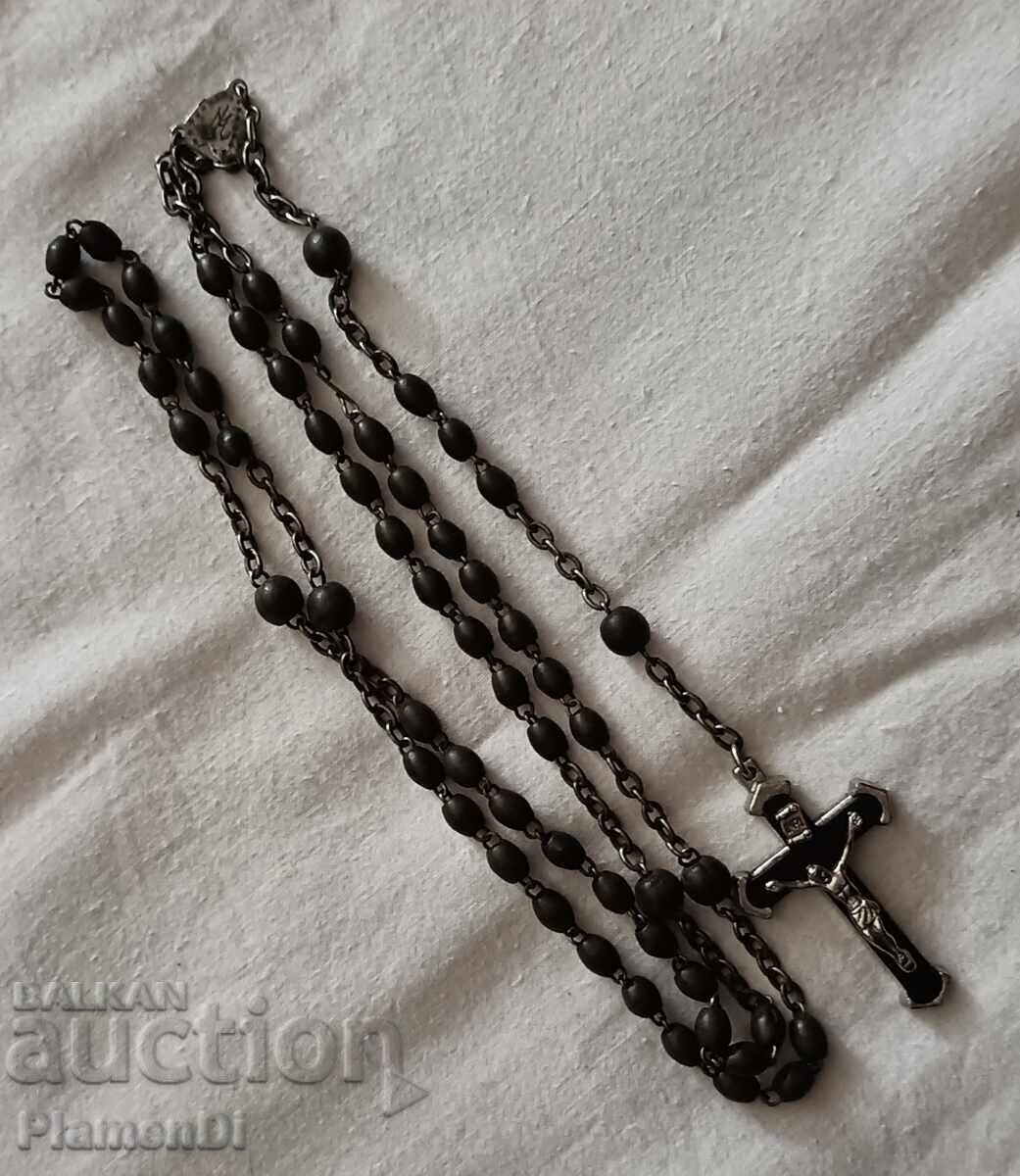 Аукцион Антична Рядка католическа броеница - кулие. Аукцион Антична Рядка католическа броеница - кулие.