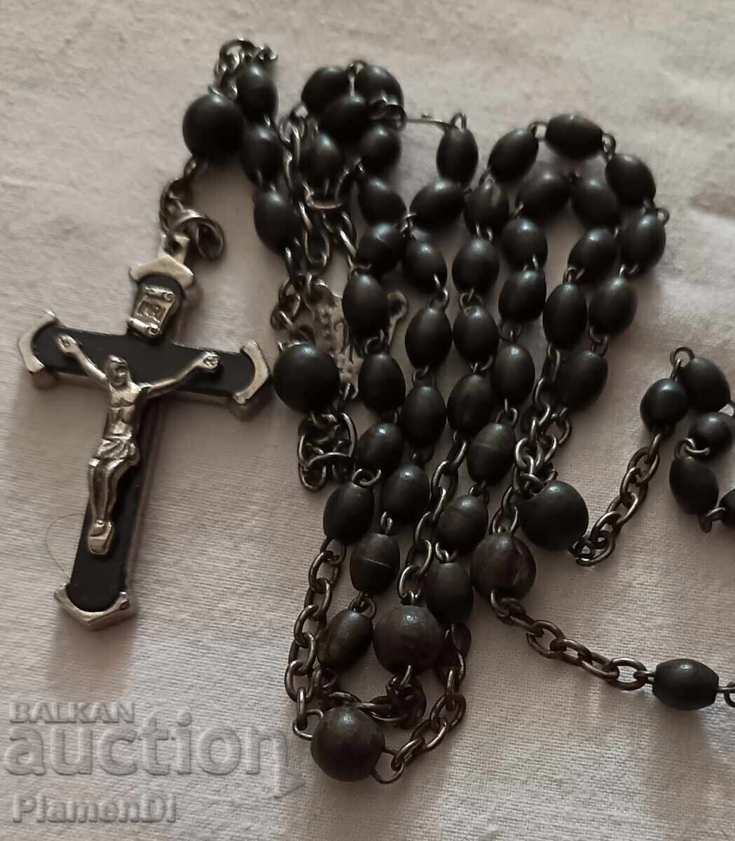 Antică Rozariu Catolic Rar - Colier