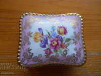 Vintage Porcelain Jewelry Box - Germany