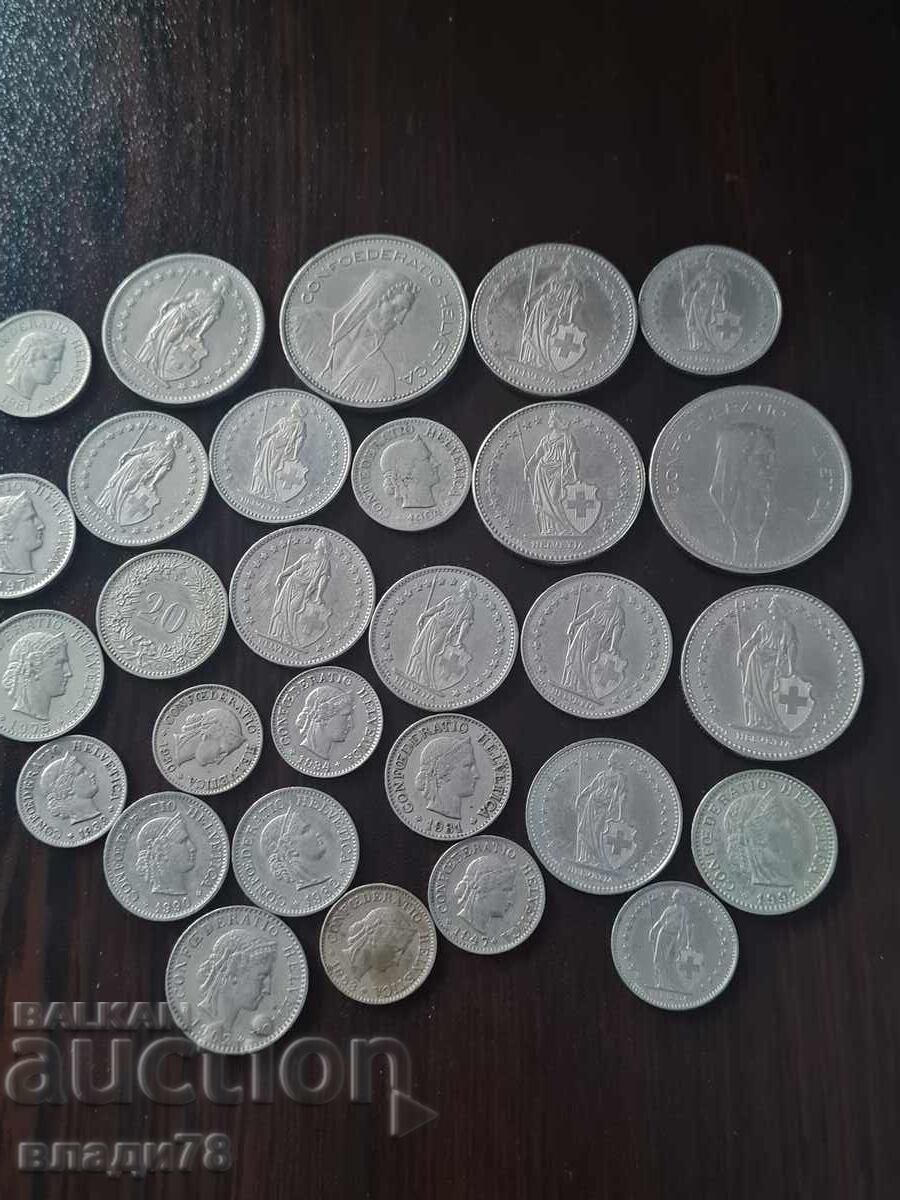 Πολλά νομίσματα Ελβετία - 6 Πολλά νομίσματα Ελβετία - 6