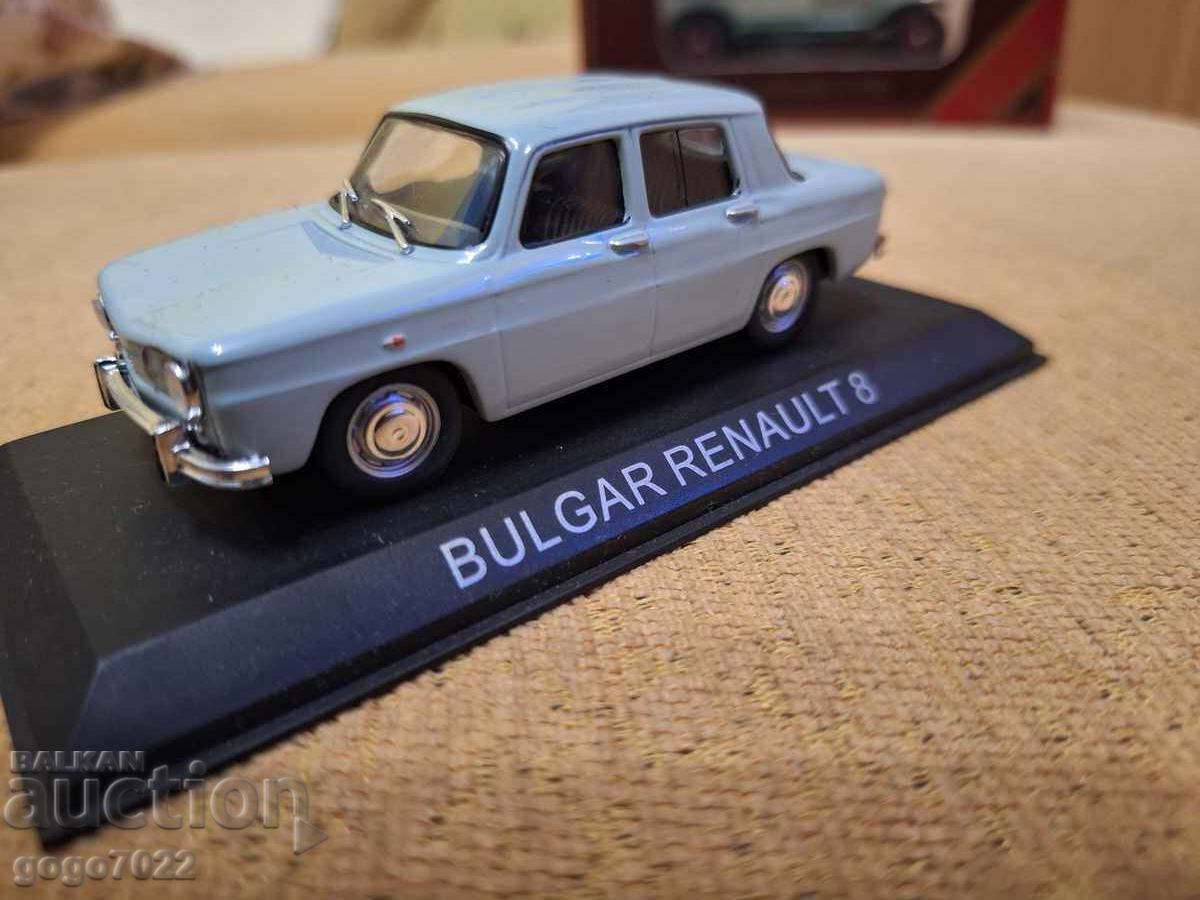 Βουλγάρικο RENAULT 8 DEAGOSTINI 1/43