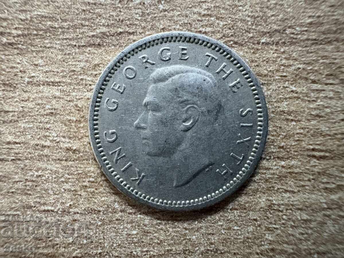 Нова Зеландия - 3 пенса (1950) с цена € 2.02 | 3.95 лв.