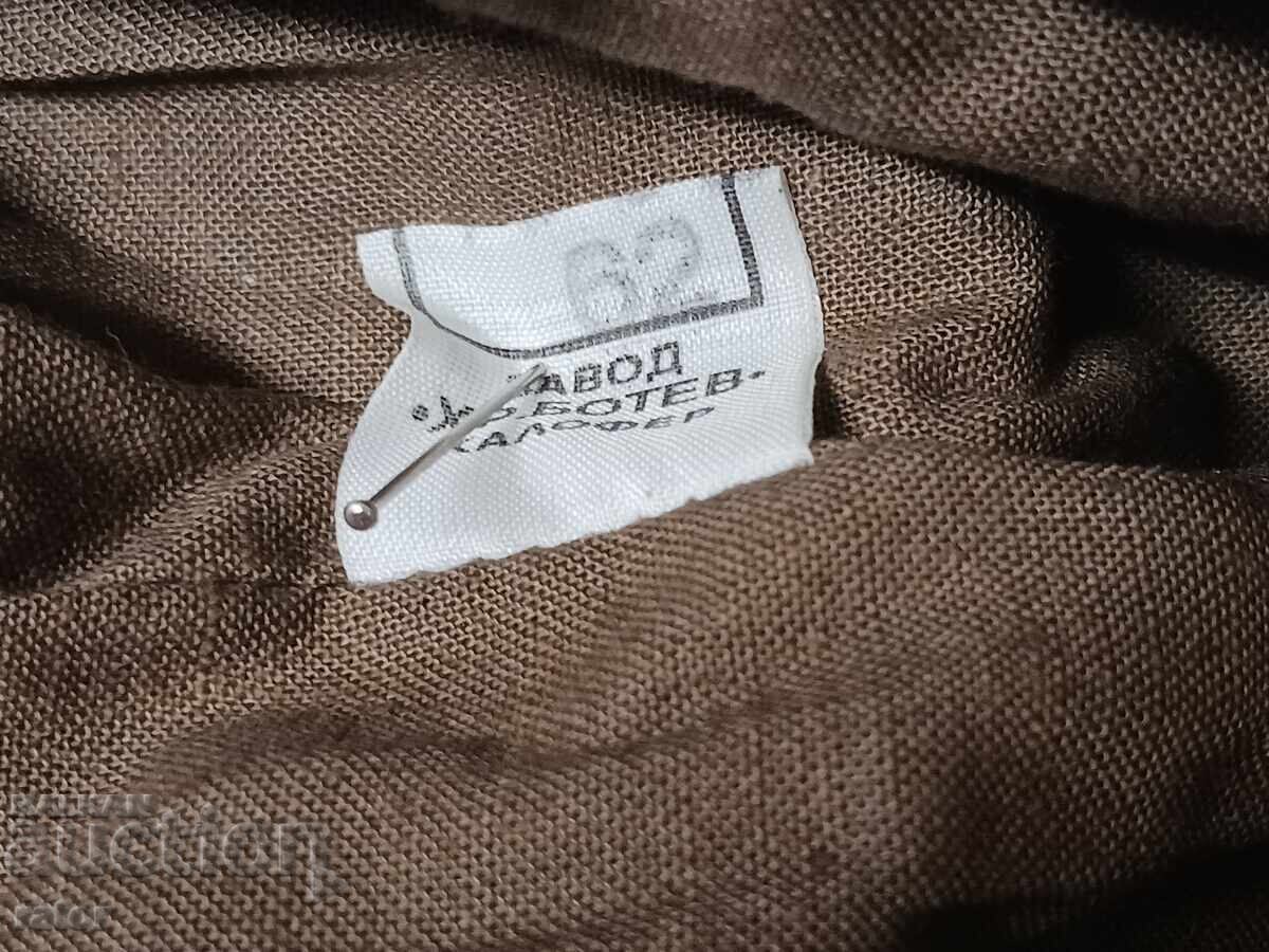 Căciulă militară veche de iarnă, șapcă, uniformă BNA, NRB - 6