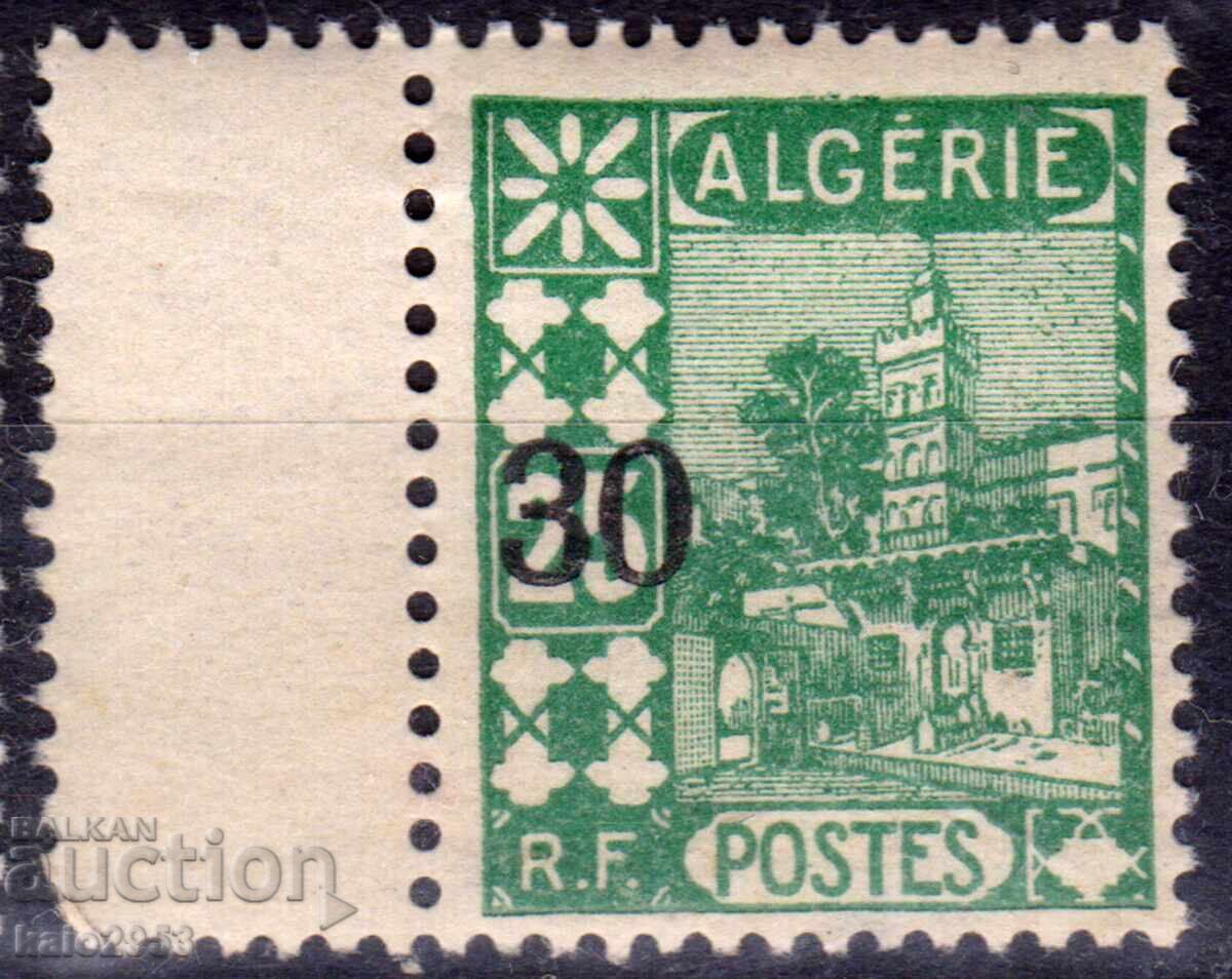 Γαλλία/Αλγερία-1927-Κανονικό-Τζαμί με υπέρτιτλο αξίας, MLH