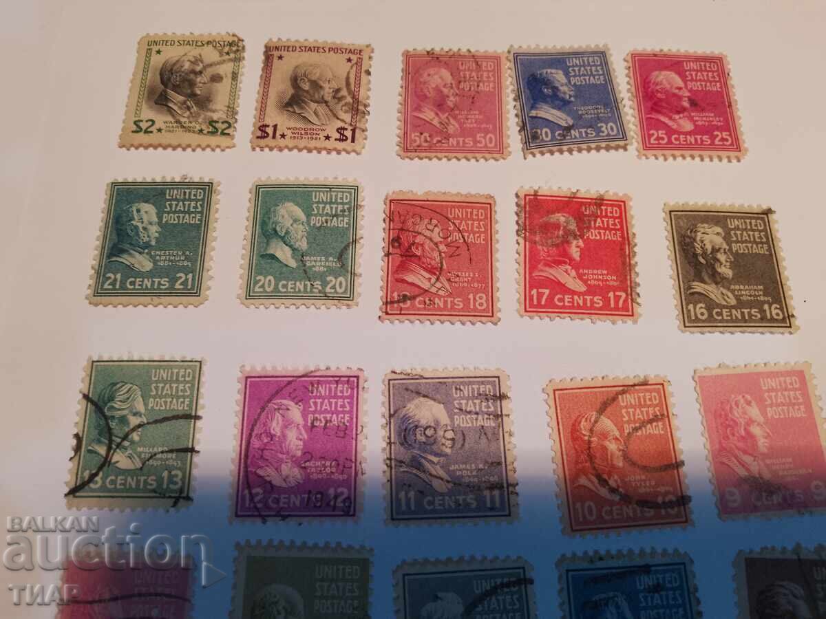 Postage stamps USA-0.01 cents with price 1.62 BGN | € 0.83