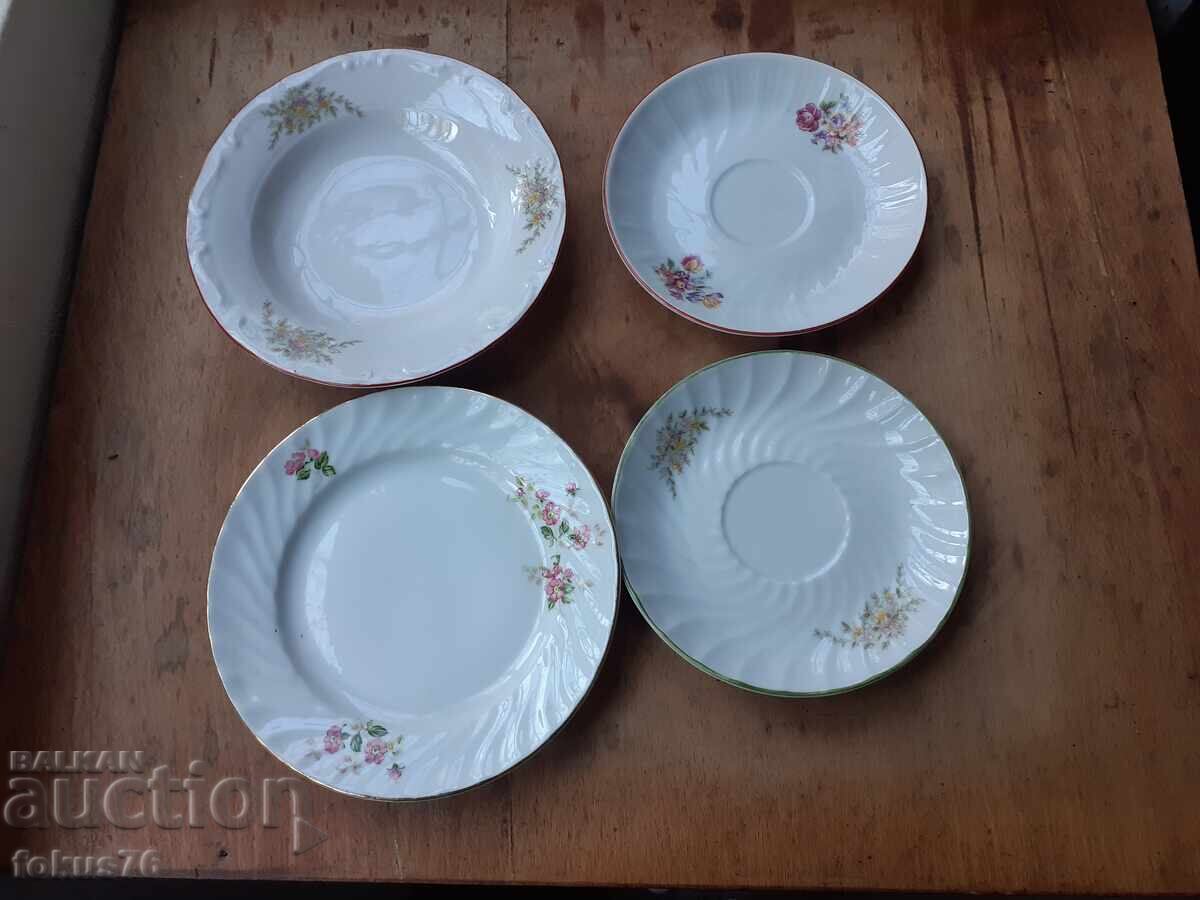 Μικρά πιάτα από βουλγαρική πορσελάνη