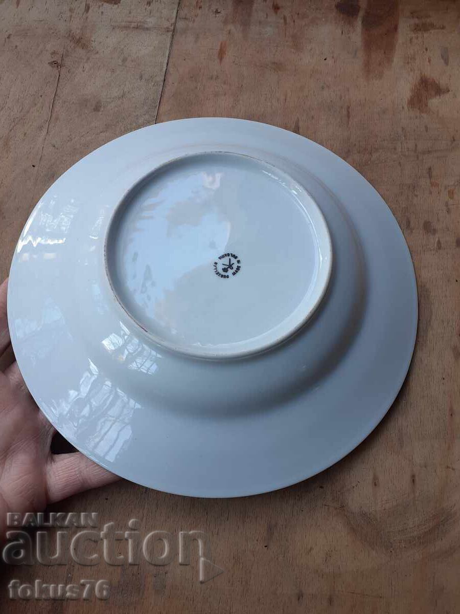 Παράδοση Βουλγαρική πορσελάνινη πιατέλα Παράδοση Βουλγαρική πορσελάνινη πιατέλα