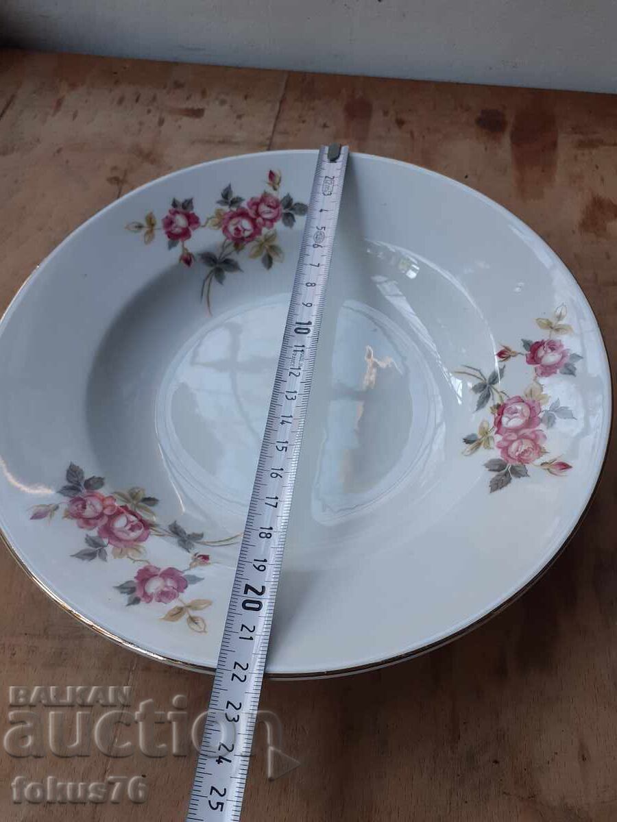 Βουλγαρική πορσελάνινη πιατέλα - 5 Βουλγαρική πορσελάνινη πιατέλα - 5