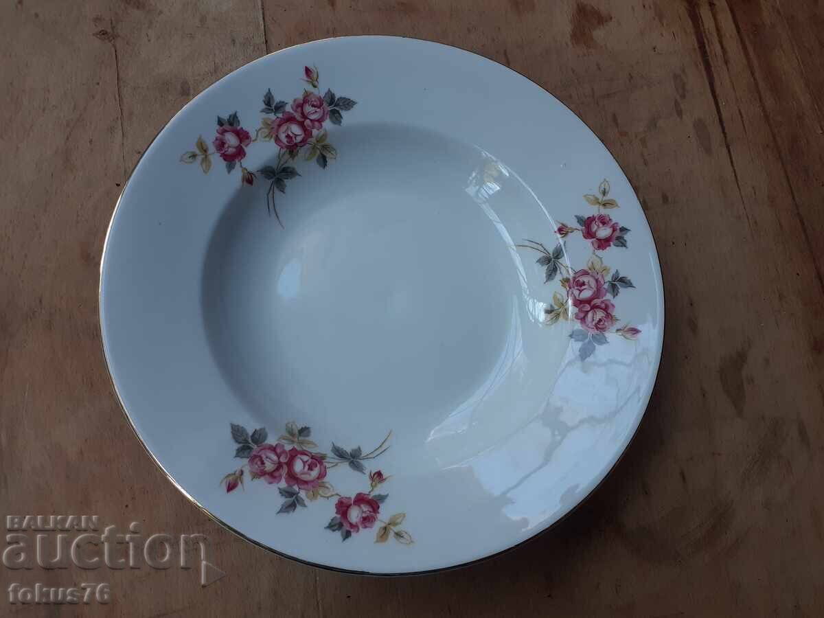 Βουλγαρική πορσελάνινη πιατέλα Βουλγαρική πορσελάνινη πιατέλα