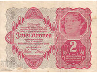 dioman - АВСТРО - УНГАРИЯ - 2 КРОНИ - 1922г