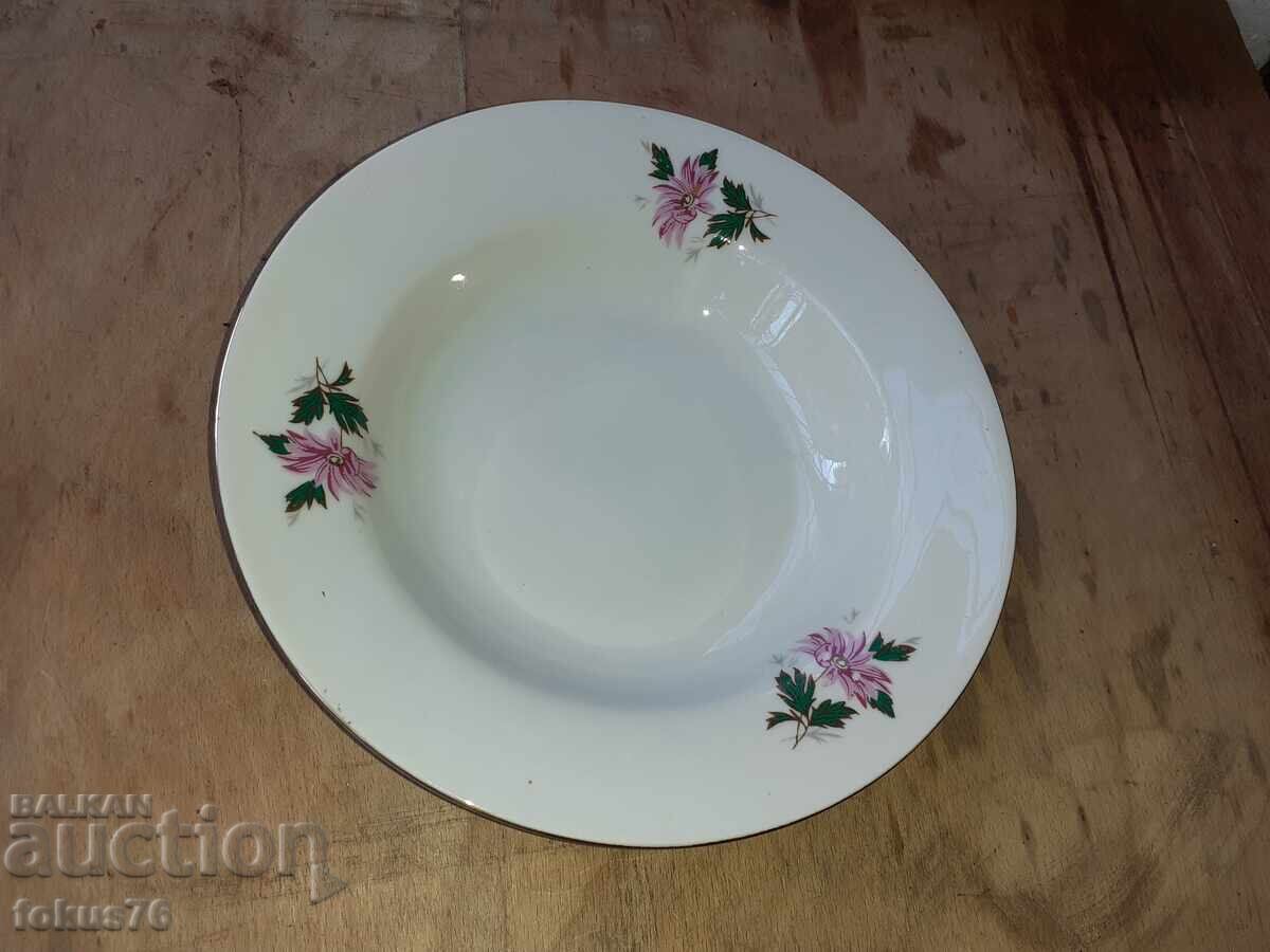 Licitație Farfurie de porțelan bulgăresc Licitație Farfurie de porțelan bulgăresc