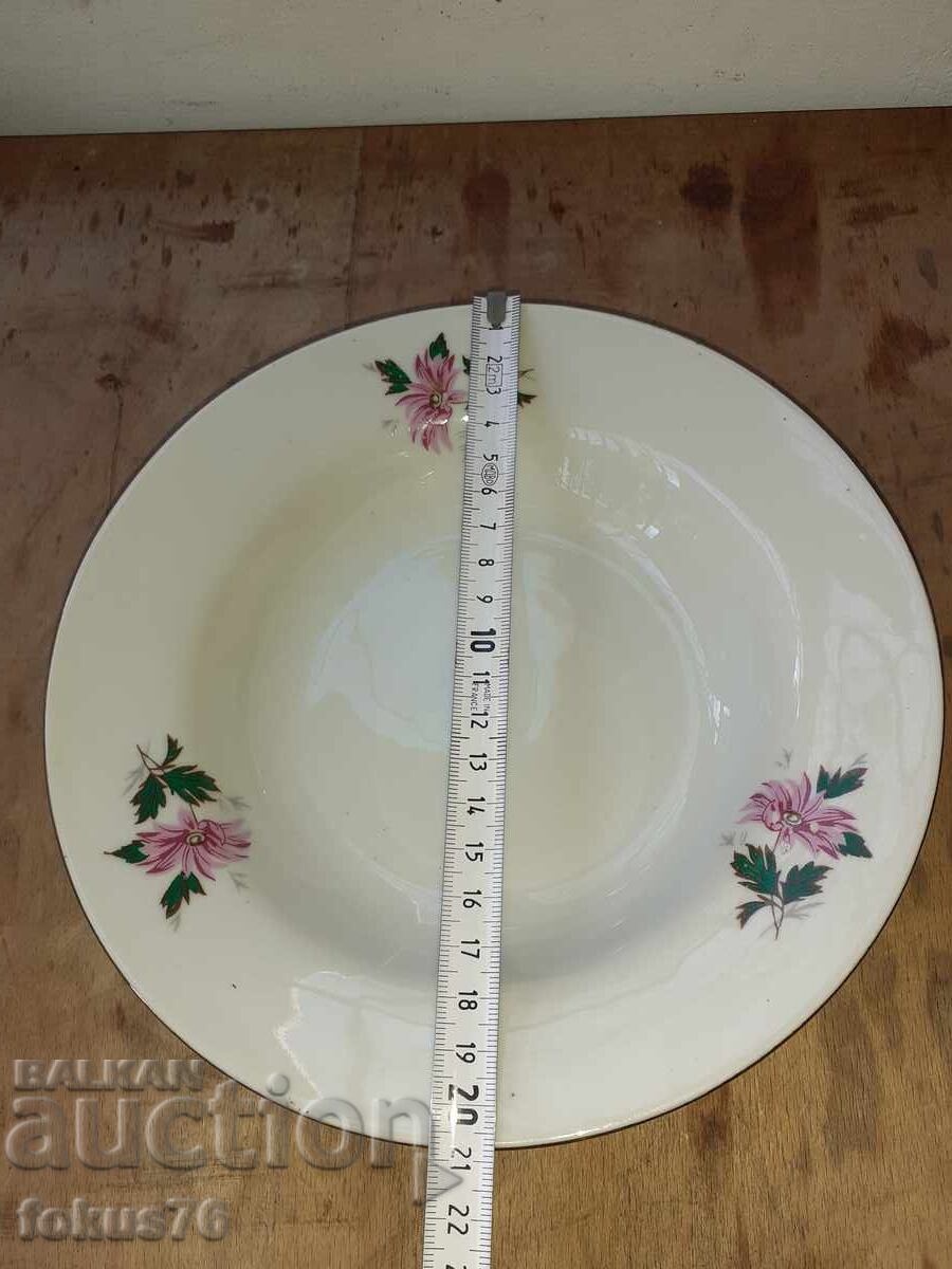 Farfurie de porțelan bulgăresc - 5 Farfurie de porțelan bulgăresc - 5