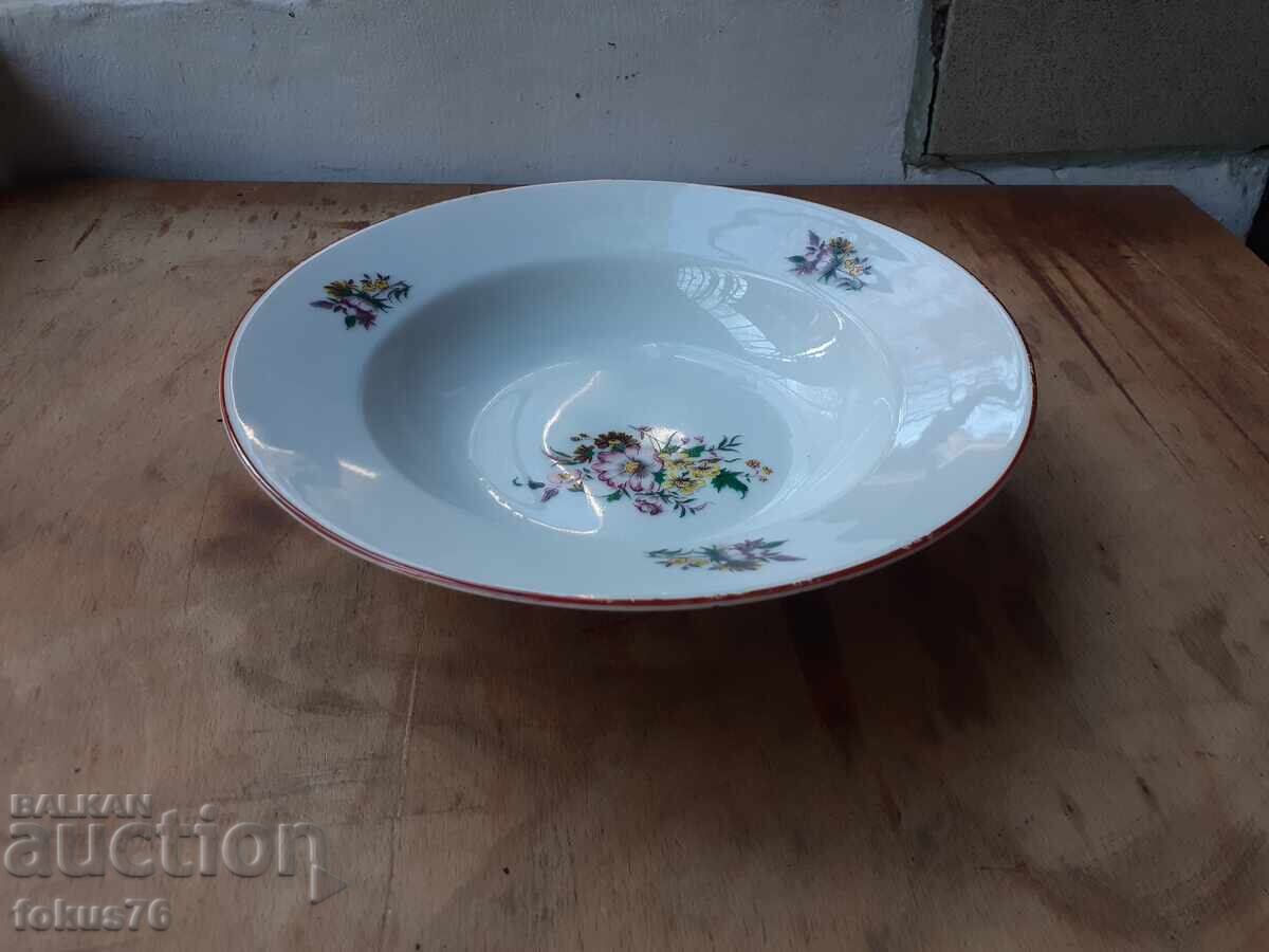 Български порцелан чиния цветя с цена 19.00 лв. | € 9.71