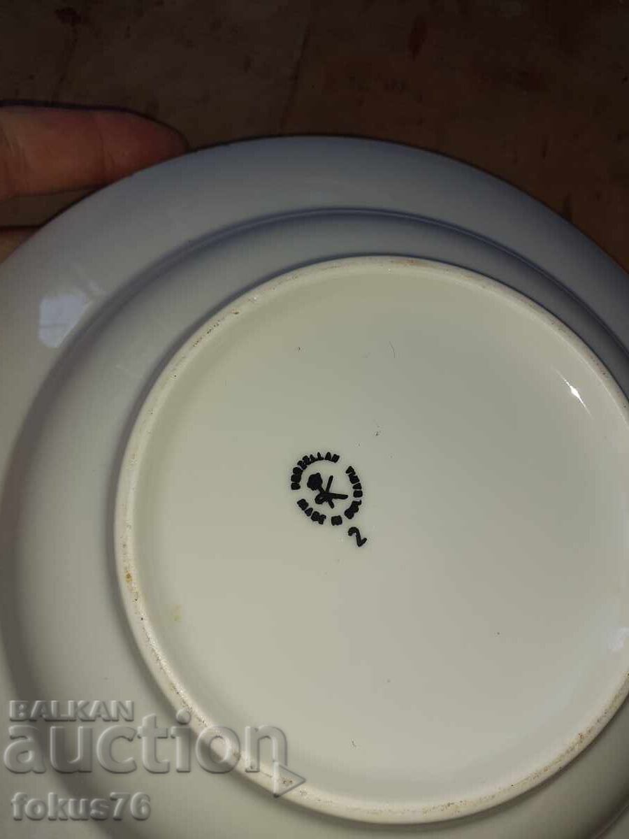 Доставка на Български порцелан чиния цветя