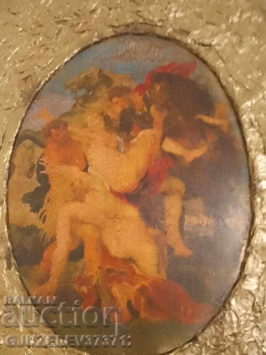 Painting reproduction, The Rape of the Daughters of Leucippus, 1618 with price 499.00 BGN | € 255.13