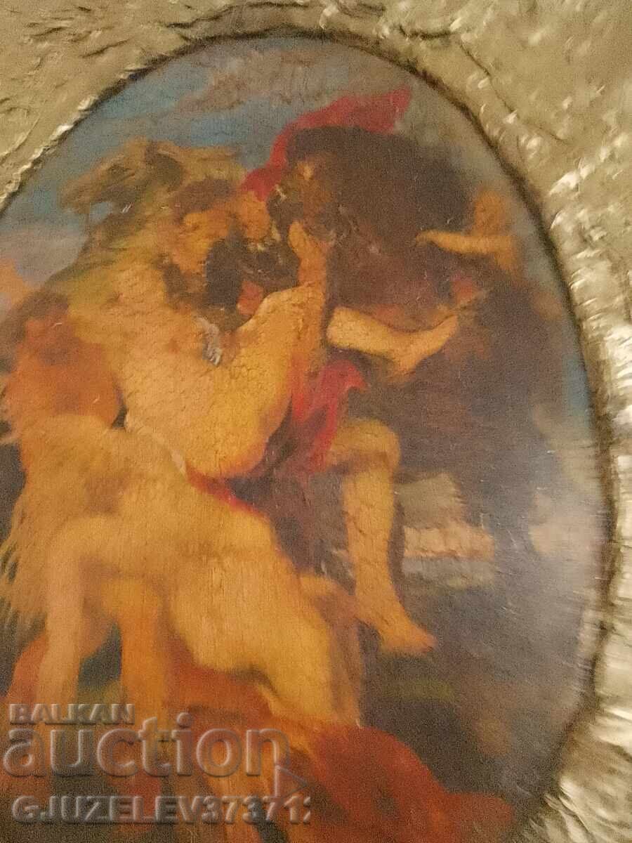 Auction  Painting reproduction, The Rape of the Daughters of Leucippus, 1618